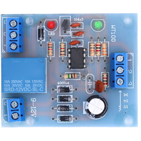 Capteur de Niveau d'Eau 12V DC pour Pompe - Contrôle de Drainage avec Carte de Circuit