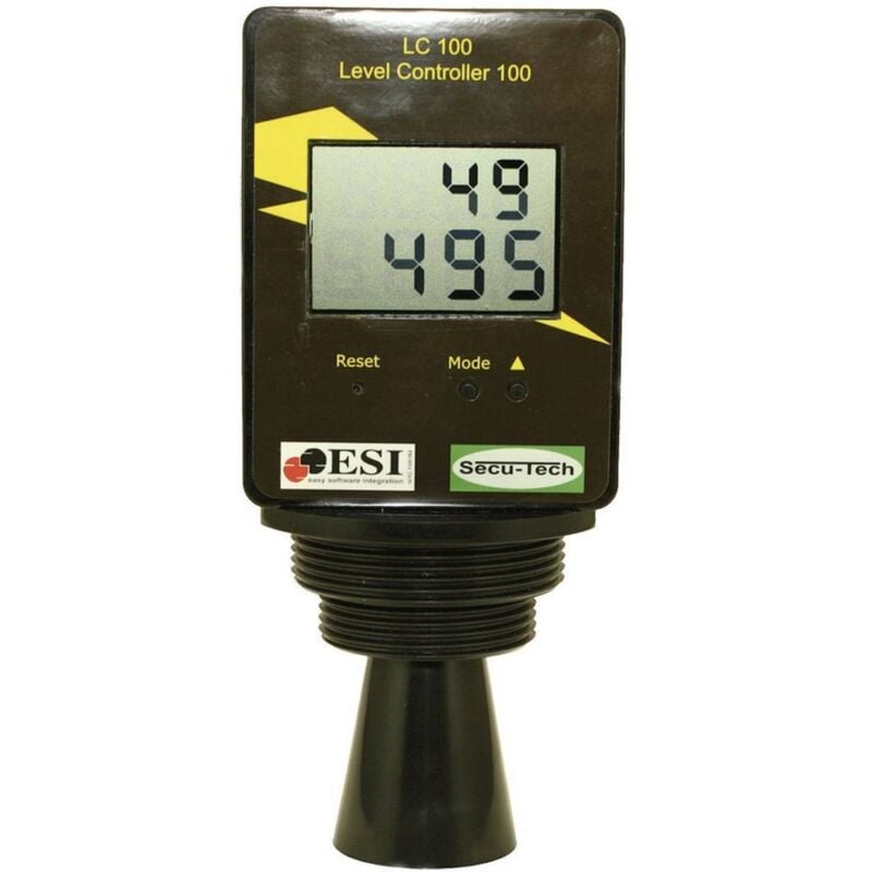 Capteur de niveau lc 100 / ST001001 n/a (Distance de la surface du liquide 20 - 250 cm) max. 9 999 litres