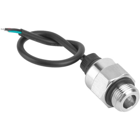 Capteur de Pression d'Eau Analogique Haute Précision IP65 avec Raccord Vis G3/8 (0-5 BAR)