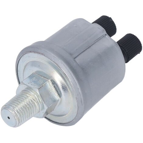 Capteur de Pression d'Huile 1/4 NPT 0-10 Bar Transducteur pour Groupe Électrogène Diesel VDO Double Tête Mat
