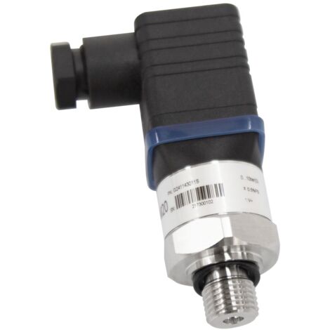 Capteur de pression RS PRO, Jauge 10bar max, pour Air, liquide, huile mixte, eau, G1/4A ISO 1179-2 ( Prix pour 1 )
