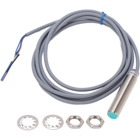 Capteur de Proximité Inductif Métallique PNP NO 10-30VDC, Portée 2mm, Modèle BEM12-02-PK
