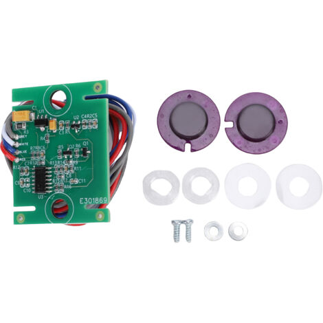 Capteur de remplissage de bouteilles [Kit de remplacement] - 98544C compatible PC haute sensibilité - 35g, 4x4.8cm + 10 accessoires