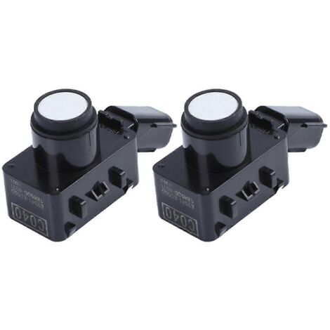 Capteur de stationnement noir et blanc 89341-K0060 (voir illustration)