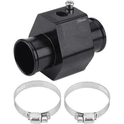 Capteur de Température de l'Eau, Adaptateur de Jauge de Tuyau de Température de l'Eau de Voiture Sonde de Température Joint de Radiateur(28MM)