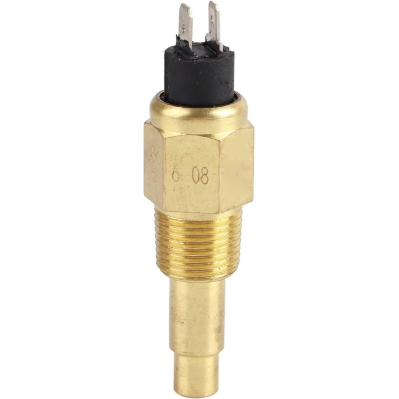 Capteur de température de l'eau du moteur 3/8 pouces NPT 98 Ajustement du capteur de température de l'eau du moteur pour accessoire moteur VDO 624V,