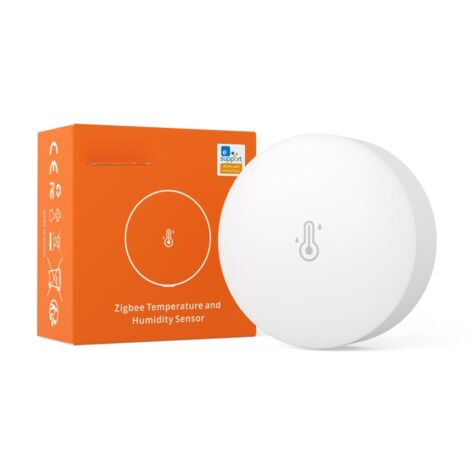 Capteur de température et d'humidité SONOFF SNZB-02P avec alertes, compatible Google Home, requiert passerelle Zigbee