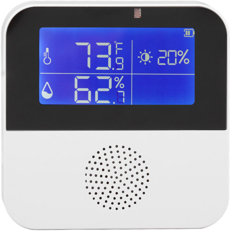 Capteur de température et d'humidité WiFi, thermomètre et hygromètre intelligent de haute précision avec écran LCD de 2.9 pouces
