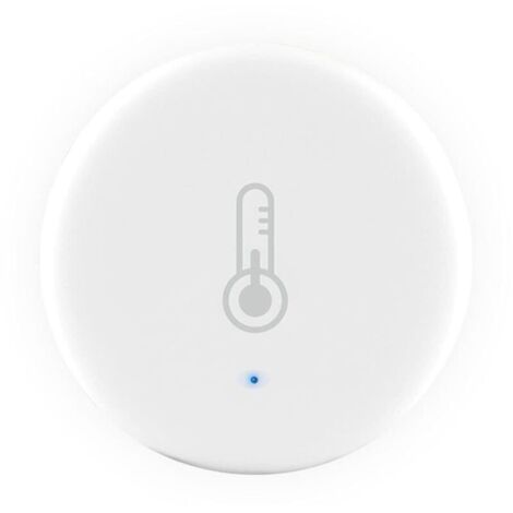 Capteur De Température Et Humidité, App Tuya et SmartLife, Petit et Rond