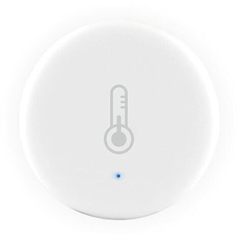 Capteur De Température Et Humidité, App Tuya et SmartLife, Petit et Rond