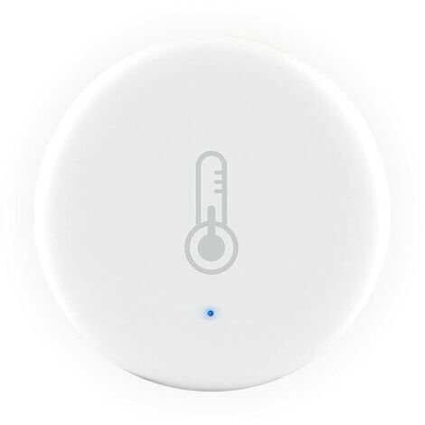 Capteur De Température Et Humidité, App Tuya et SmartLife, Petit et Rond