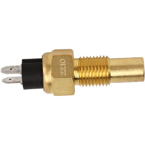 Capteur de Température Moteur Diesel 1/4NPT M14x1.5 125℃ 6‑24V Alarme Surchauffe Groupe Électrogène