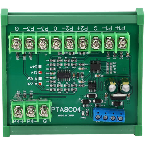 Capteur de Température PT100 Module RTD RS485 sur Rail DIN A220 (-40℃ à +220℃) 24V DC