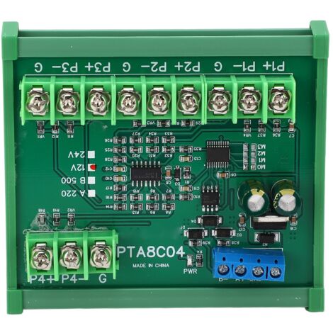 Capteur de Température PT100 Module RTD RS485 sur Rail DIN Alimentation DC12V (-40℃ à +500℃)
