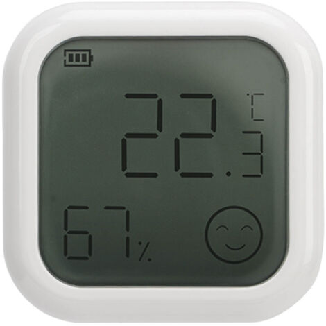 Capteur de température testeur d'humidité affichage numérique thermomètre télécommandé DC 2.5V-3V
