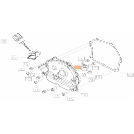 CAPTEUR D'HUILE D'ORIGINE EMAK L66152494