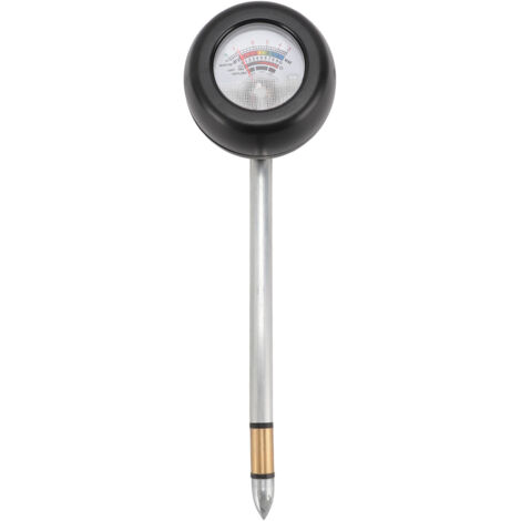 Capteur d'Humidité du Sol Boccaccio à Pointe de Cuivre ABS, 100° Dial Rotatif, Mesure Fertilité pH Humidité Lumière, Jardin Serre Balcon Intérieur