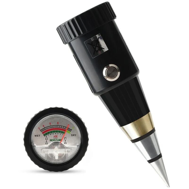 Capteur d'humidité et d'acidité du sol - Analyseur essentiel pour la santé des plantes