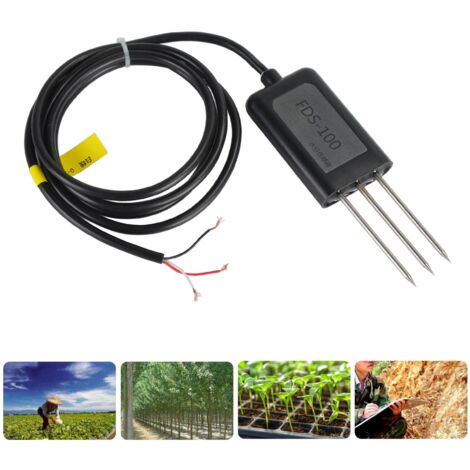 Capteur D'humidité Du Sol Pour Serre Agricole Détection Précise 4-20mA Tension De Fonctionnement 12～24V -KZQ