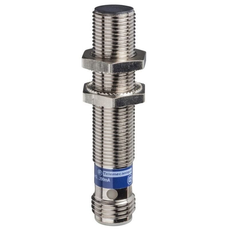 Télémécanique - OsiSense XS5 - détecteur inductif - M12 - L50mm - laiton - Sn 2mm - conn. M12