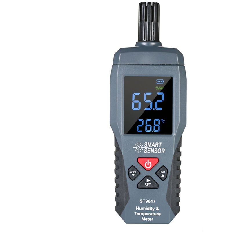 Capteur intelligent d'humidité et de température, écran LCD numérique de haute précision, hygromètre, thermomètre, testeur