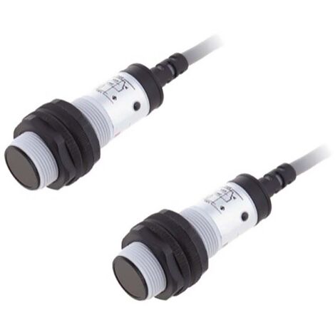 Capteur photoélectrique Faisceau direct (récepteur) RS PRO, 20 m, Cylindrique, IP67 ( Prix pour 1 )