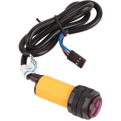 Capteur Photoelectrique Infrarouge, Détecteur d'Obstacle 3‑80cm avec Connecteur à Cavalier