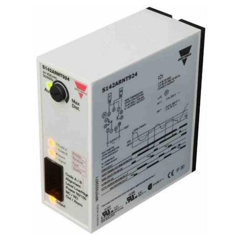 Capteur photoélectrique Rétroréfléchissant Carlo Gavazzi, S142A, Bloc ( Prix pour 1 )