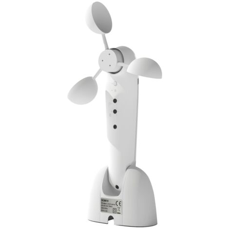 Capteur solaire, anémomètre électrique, station météorologique, capteur extérieur, moniteur de vent, moniteur solaire, capteur sans fil pour persiennes, équipement d'ombrage extérieur, persiennes à br