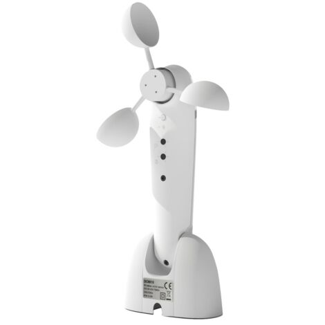 Capteur solaire, capteur de vent électrique, station météo, capteur extérieur, moniteur de vent, moniteur solaire, capteur radio pour auvent