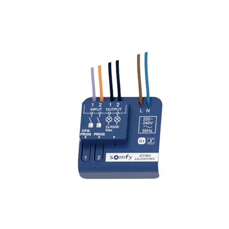 Somfy - 1870848 - Capteur de température sans fil Thermis Io