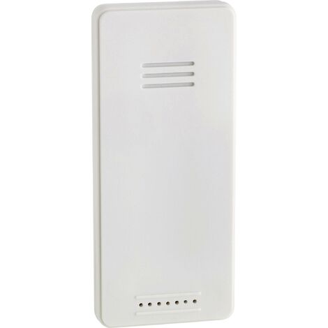 Capteur thermo/hygrométrique – Plage de mesure -20 à +60 °C – Alimentation 3 piles LR03 – Portée 60 m pour stations météo – TFA - Y480091