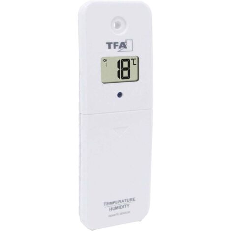 Capteur thermo/hygromètrique TFA Dostmann 30.3239.02 radio 868 MHz 1 pc(s) Q199992