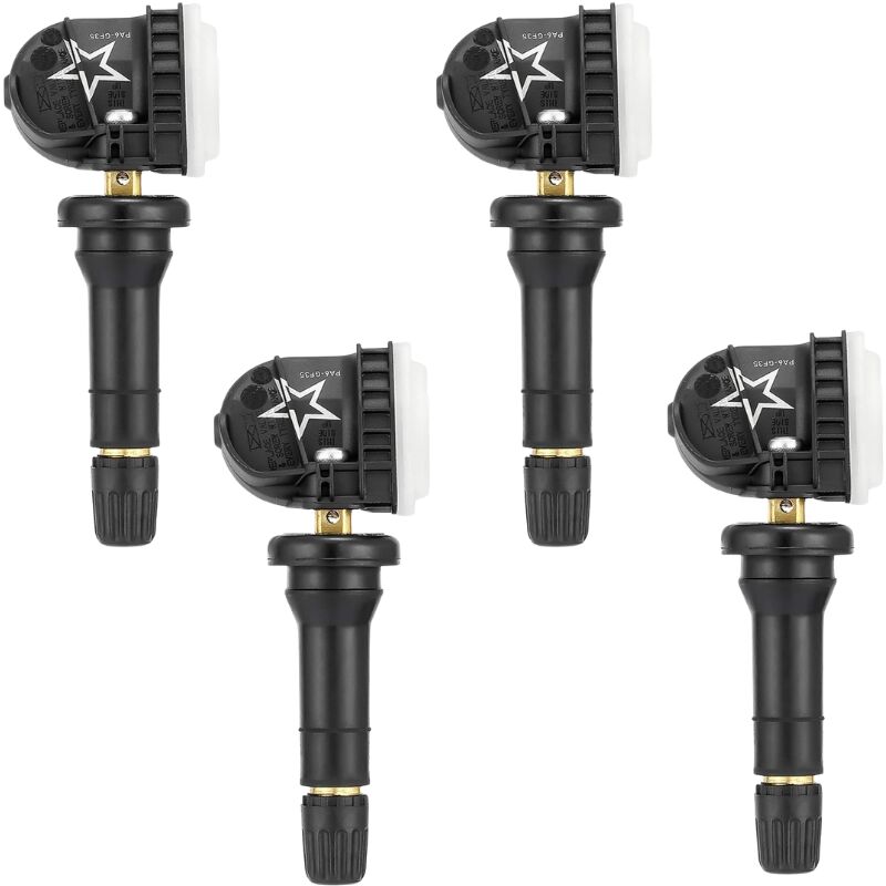 KZQ - Capteur tpms De Pression des Pneus De Voiture 4 Pièce 13598771 13598772 pour Buick pour Cadillac pour Chevy Capteur De Système De Surveillance