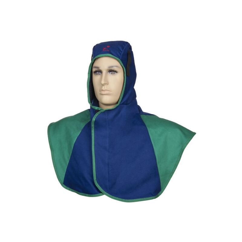 

Capucha azul retardante a la llama Fire Fox modelo largo - Weldas