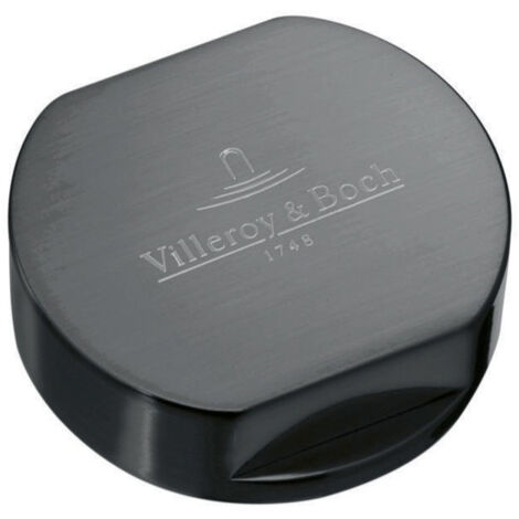 Capuchon anthracite pour poignée double tournant VILLEROY & BOCH