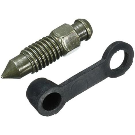 Capuchon Anti-poussière de Mamelon vis Purge d'étrier Frein M8 x 1.25Mm pour Le vélo Moto -