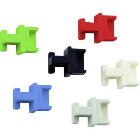 Capuchon anti-poussière Telegärtner 100021272 RJ45 Capuchon de protection noir 1 pc(s) S375111