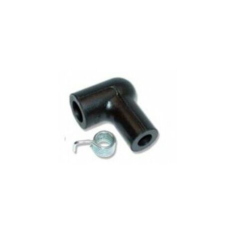 Capuchon antiparasite connecteur de bougie universel – Insert ressort pour fil diamètre 7 mm – Adaptable pour faisceaux d'allumage