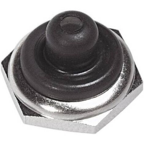 Capuchon APEM N35111015 nickelé, noir 1 pc(s) D77412