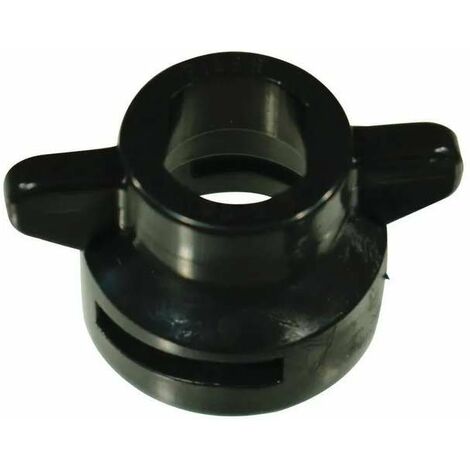 Capuchon buse pulvérisateur couleur noir 11mm embout matière plastique tête
