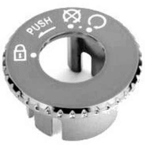 Capuchon de Contacteur à Clé Chromé Adaptable Booster