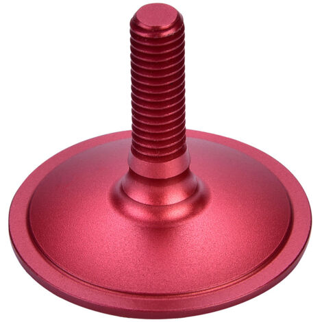 Capuchon de direction pour vélo de montagne, couvre-tige 28.6mm, bague de réglage et cache-pot (Rouge)