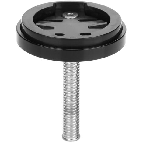Capuchon de Potence pour Support Vélo Ordinateur et Montre GPS, Compatible Garmin Bryton Cateye (Noir)