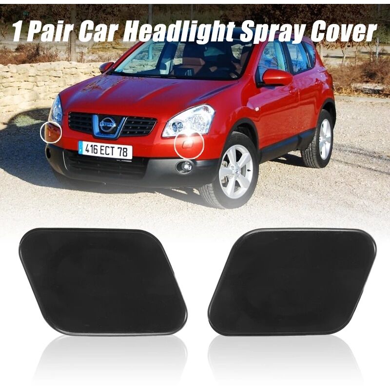 Capuchon de protection de Jet de buse de pare-chocs avant gauche + droit pour Nissan Qashqai J10 2007-2010
