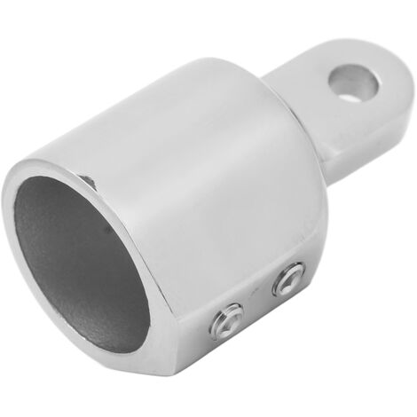 Capuchon de protection en acier inoxydable pour tubes Bimini, kayaks et auvents - Diamètre 25mm