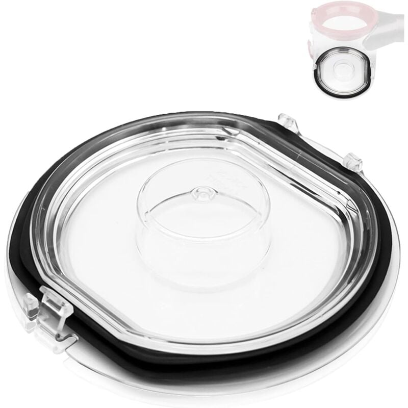 Capuchon de Remplacement pour Dyson V7 V8 Aspirateur Accessoires Couverture avec Bague d'étanchéité