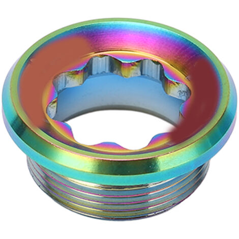 Capuchon de vis de manivelle de vélo en alliage d'aluminium M20, boulon de fixation pour VTT et vélo de route, assortiment de couleurs vives