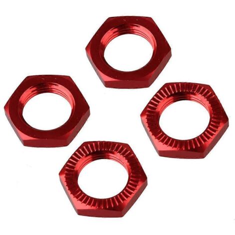 Capuchon d'écrou de moyeu hexagonale N10177 pour voiture RC 1:8, Rouge