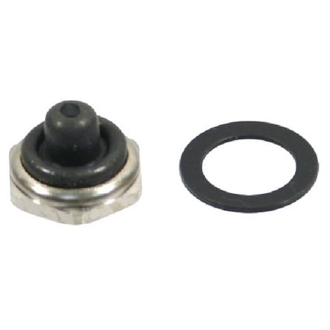 Capuchon d'étanchéité noir 12mm APEM U1151